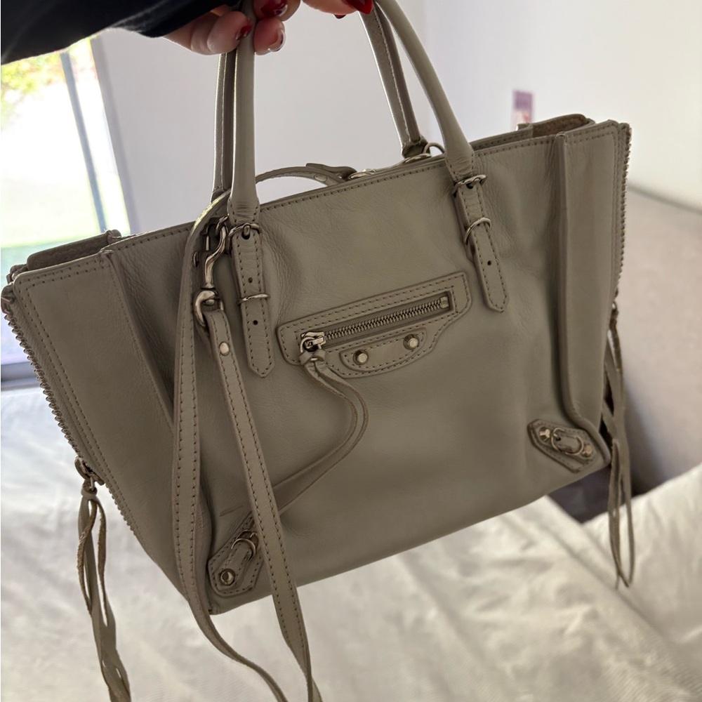 Papier Mini Handbag Gray
